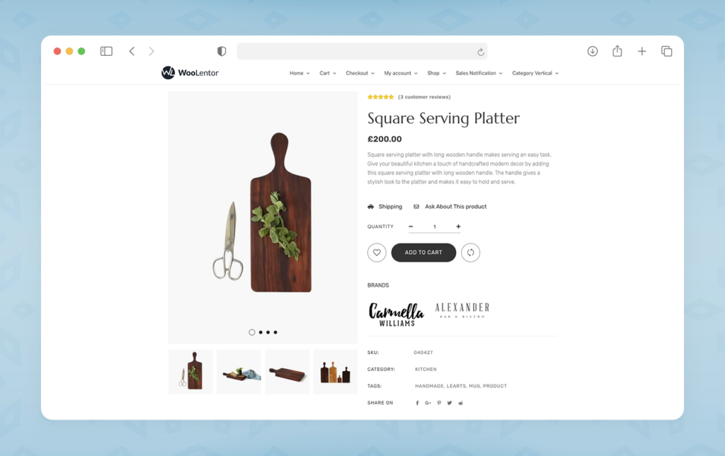 Luxury Brand Showcase