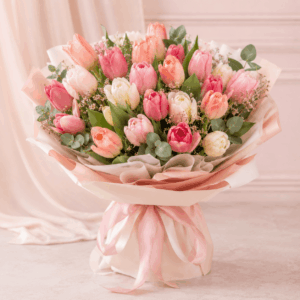 White Lily Vase