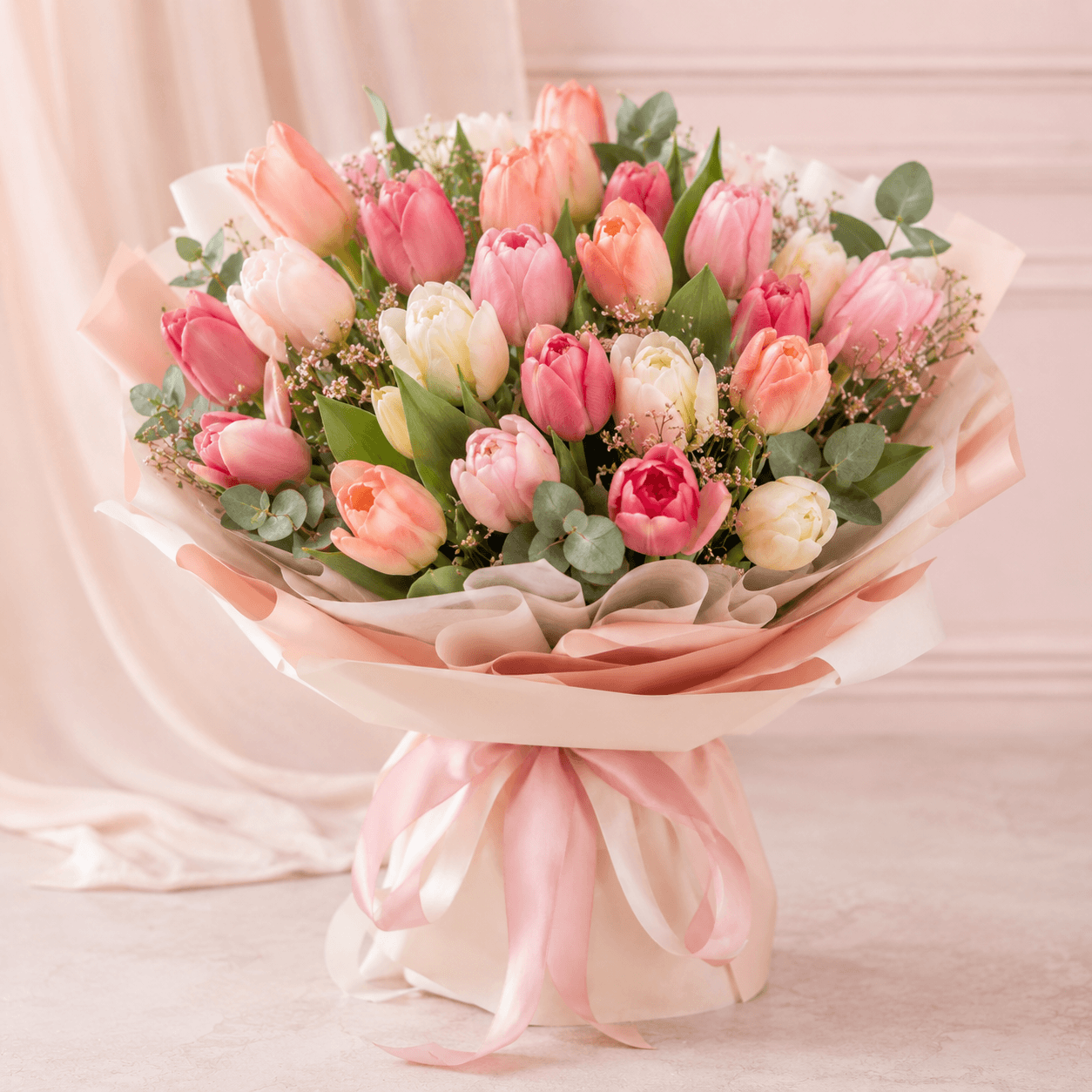 White Lily Vase
