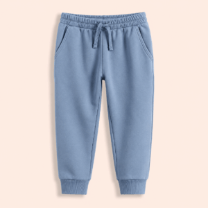 Soft Blue Kids Jogger Pants