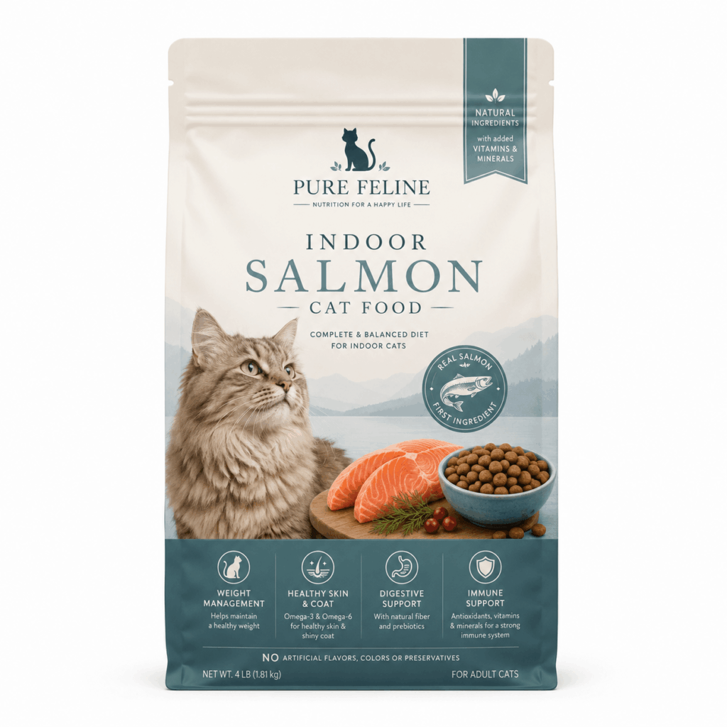 Indoor Salmon Cat Food