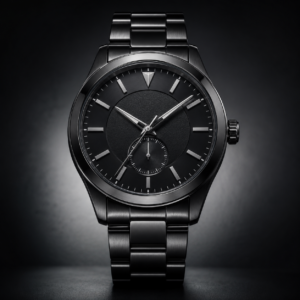 Executive Black Dial Watch
